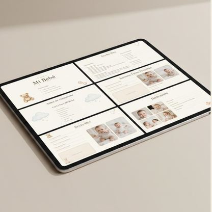 Libro de Recuerdos Mamá y Bebé