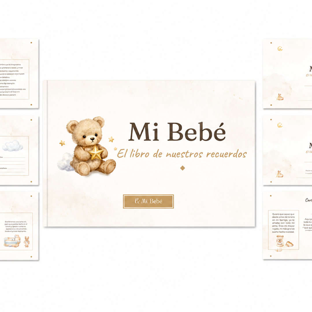 Libro de Recuerdos Mamá y Bebé