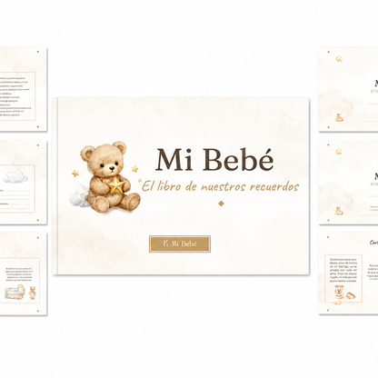 Libro de Recuerdos Mamá y Bebé